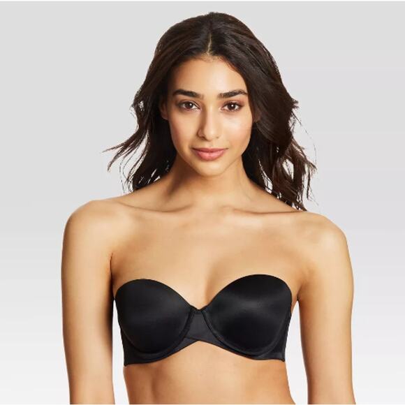 MAIDENFORM SELF EXPRESSIONS STAY PUT STRAPLESS SIZE 34C - Picture 5 of 9